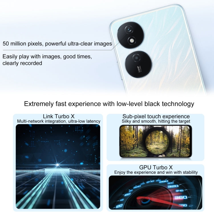 Honor Play8T, 12GB+256GB,  6.8 inch MagicOS 7.2 Dimensity 6080 Octa Core up to 2.4GHz, Network: 5G, OTG, Not Support Google Play(Silver) - free shipping - PMC TechLife - Order now!