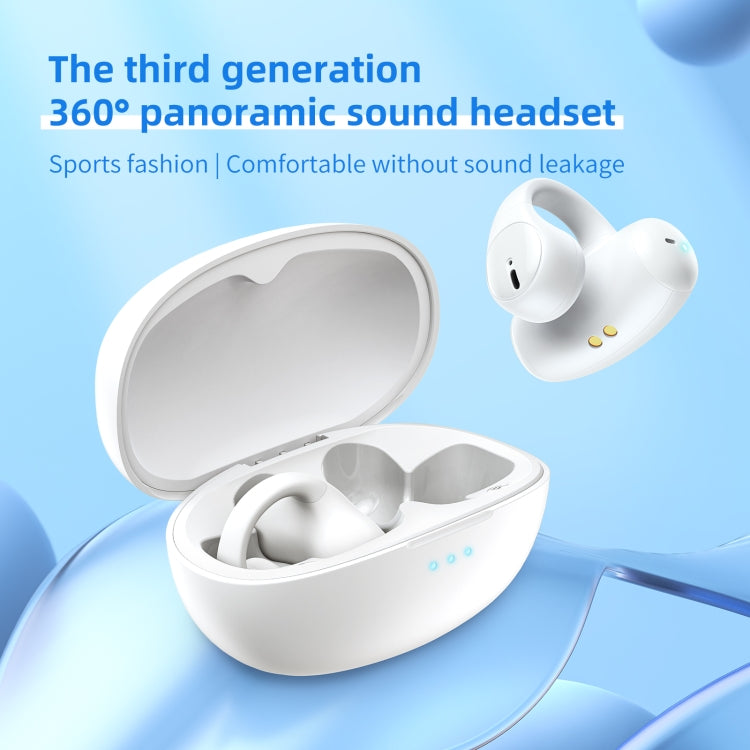 ONIKUMA T306 Ear-mounted Wireless Bluetooth Earphone(White) - Bluetooth Earphone by ONIKUMA | Online Shopping South Africa | PMC TechLife | Buy Now Pay Later Mobicred