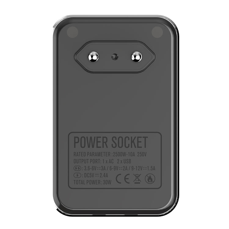 LDNIO SC1205 Universal Conversion Socket + QC3.0 USB + USB Interfaces Multifunction Travel Charger Mobile Phone Charger, EU Plug - USB Charger by LDNIO | Online Shopping South Africa | PMC TechLife | Buy Now Pay Later Mobicred