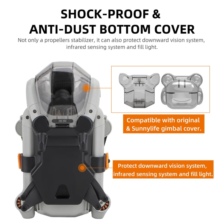 For DJI Mini 4 Pro Sunnylife SJ711 Blade Holder Fixed Propeller Fixer Guard(Orange) - free shipping - PMC TechLife - Order now!