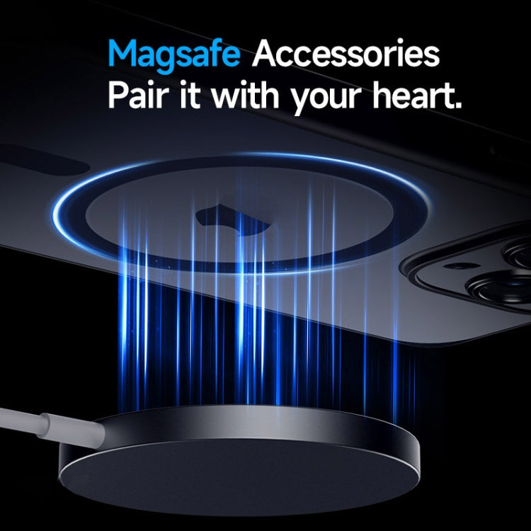 For iPhone 15 Pro SULADA Magsafe Magnetic Matte PC + TPU Phone Case(Titanium Gray) - free shipping - PMC TechLife - Order now!