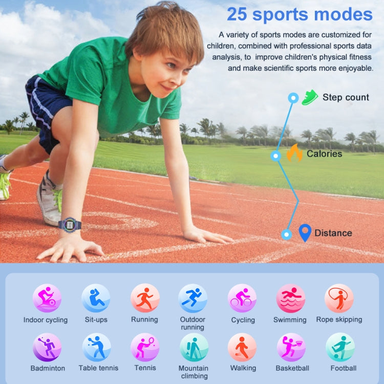 HT19 1.2 inch Round Screen IP68 Children Smart Watch, Support Sleep Monitoring(White) - Smart Watches by PMC TechLife | Online Shopping South Africa | PMC TechLife