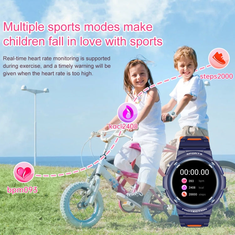 HT19 1.2 inch Round Screen IP68 Children Smart Watch, Support Sleep Monitoring(White) - Smart Watches by PMC TechLife | Online Shopping South Africa | PMC TechLife