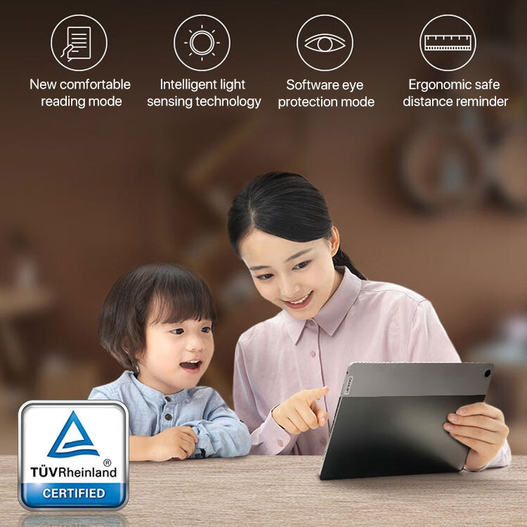 Lenovo K10 Pro 10.6 inch WiFi Tablet, 4GB+64GB, Android 12, MediaTek Helio G80 Octa Core, Support Face Identification(Grey) - free shipping - PMC TechLife - Order now!