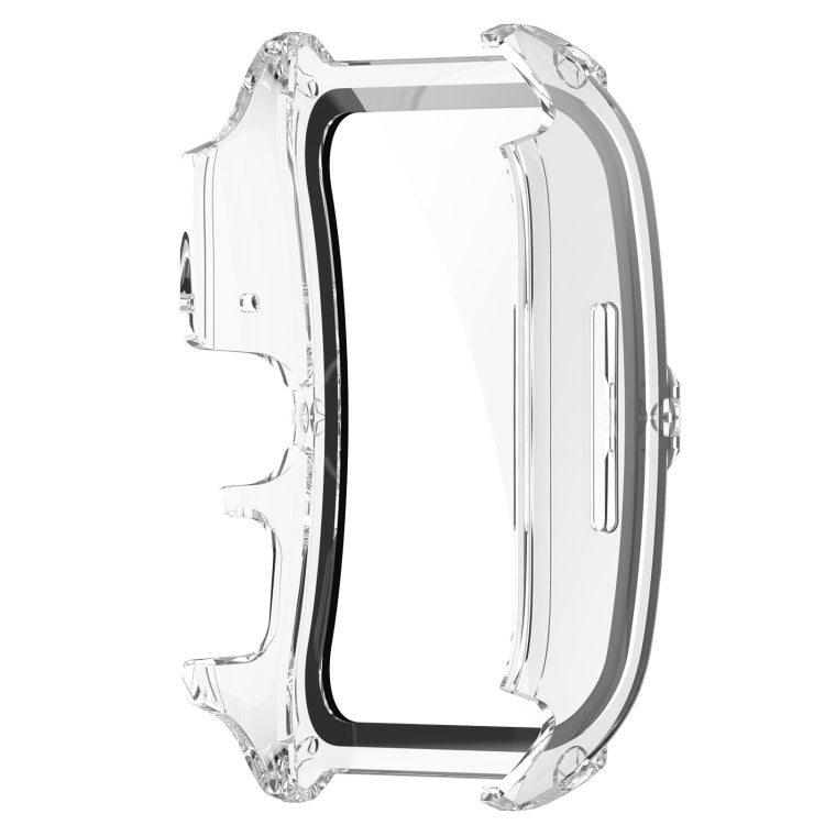 For OPPO Watch 4 Pro PC + Tempered Film Integrated Watch Protective Case(Transparent White) -  by PMC TechLife | Online Shopping South Africa | PMC TechLife