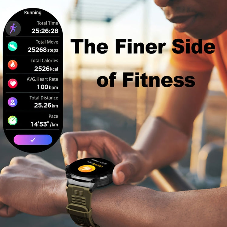 V69 IP68 BT5.0 1.85inch Smart Watch Support Voice Call / Sleep Detection(Silver) - free shipping - PMC TechLife - Order now!