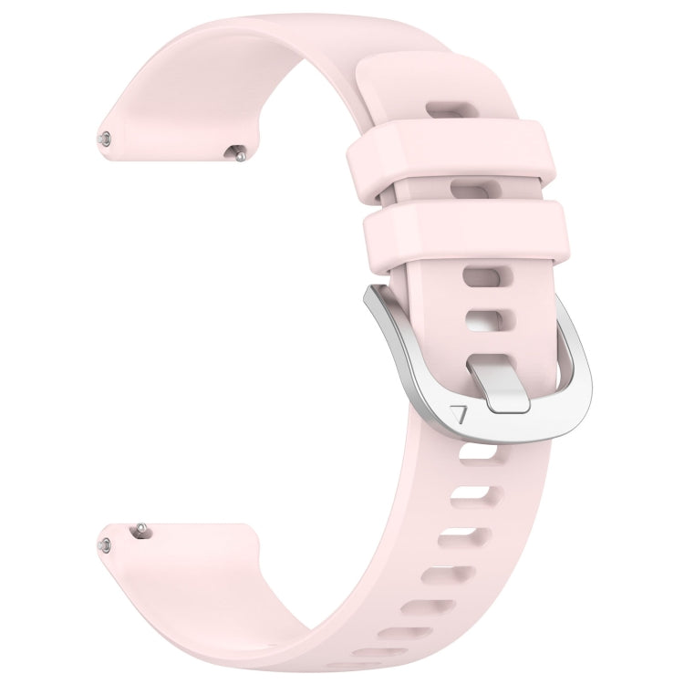 For Garmin vivoactive 5 / Active 5 20mm Silicone Watch Band(Pink) - Watch Bands by PMC TechLife | Online Shopping South Africa | PMC TechLife