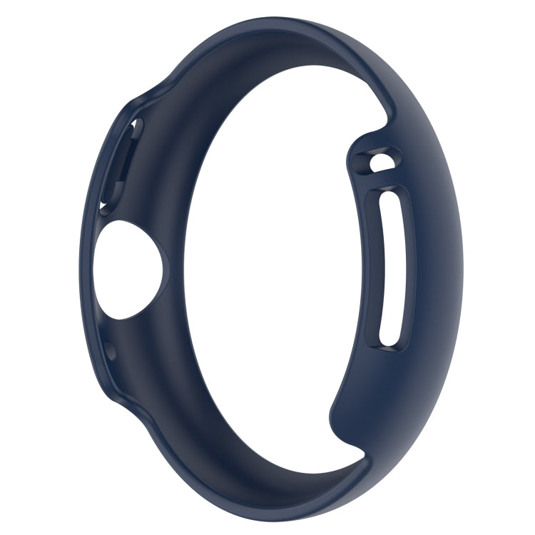 For Google Pixel Watch 2 Half Pack Hollow PC Watch Protective Case(Midnight Blue) - Watch Cases by PMC TechLife | Online Shopping South Africa | PMC TechLife