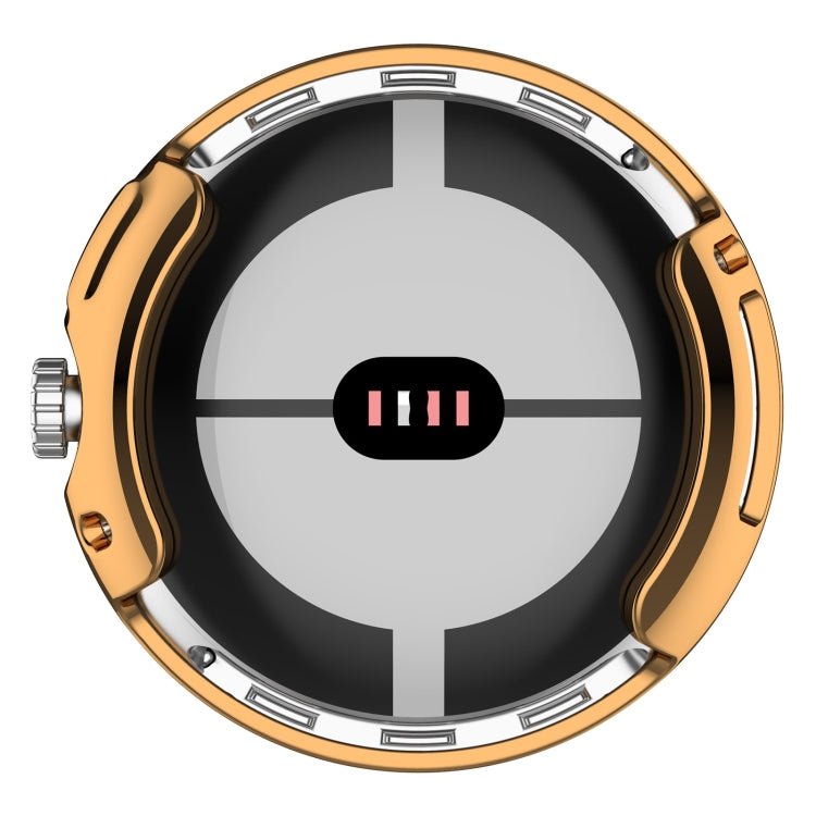 For Google Pixel Watch 2 Full Coverage TPU Electroplated Watch Protective Case(Rose Gold) - free shipping - PMC TechLife - Order now!
