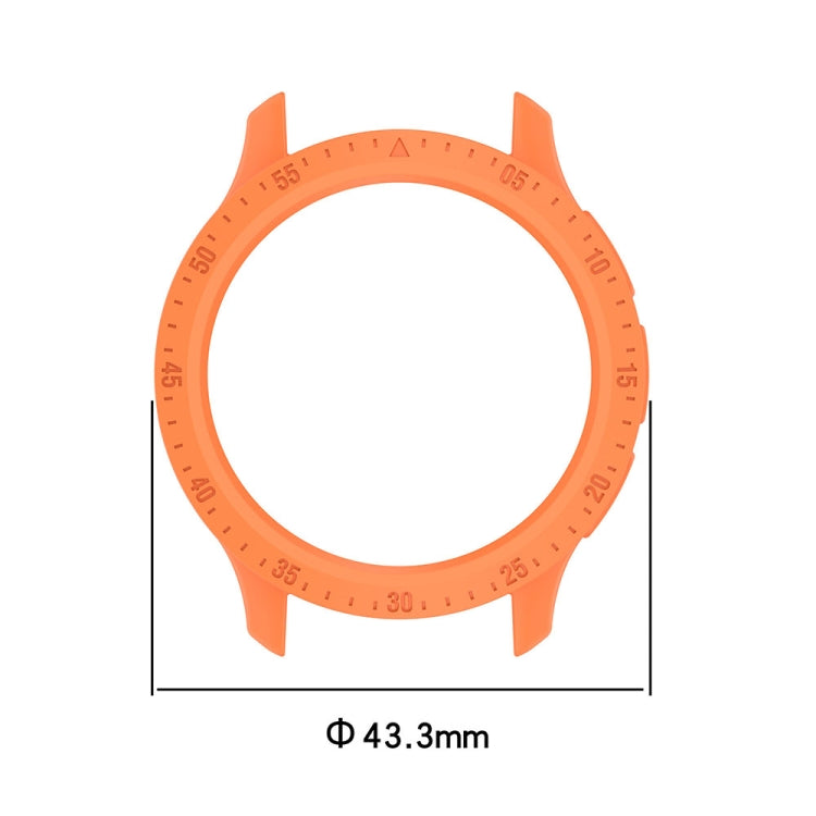 For Garmin Venu 3S Half Pack Hollow TPU Armor Watch Protective Case(Orange) - Watch Cases by PMC TechLife | Online Shopping South Africa | PMC TechLife