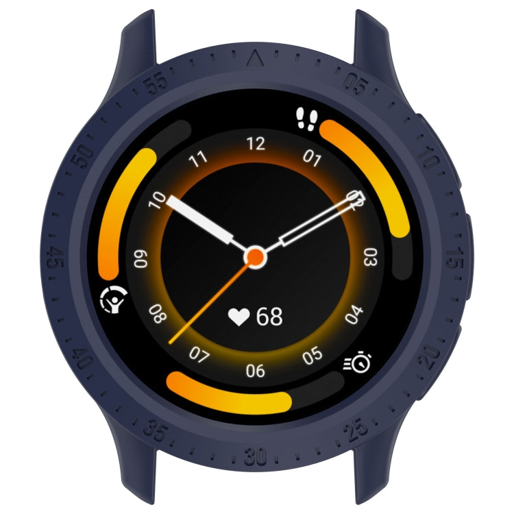 For Garmin Venu 3 Half Pack Hollow TPU Armor Watch Protective Case(Dark Blue) - Watch Cases by PMC TechLife | Online Shopping South Africa | PMC TechLife