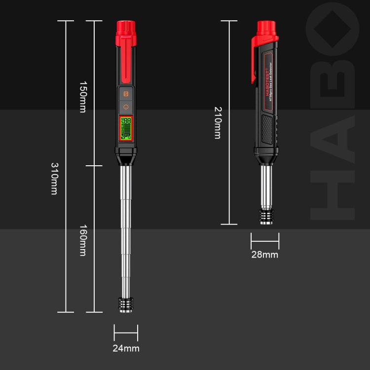 HABOTEST HT56 Pro Combustible Gas Detector Liquefied Petroleum Gas Natural Gas Alarm - Gas Monitor by HABOTEST | Online Shopping South Africa | PMC TechLife | Buy Now Pay Later Mobicred