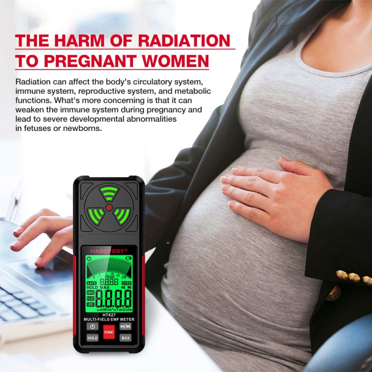 HABOTEST HT627 Electromagnetic Radiation Detector - free shipping - PMC TechLife - Order now!