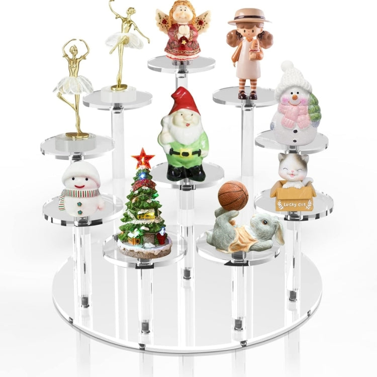 YX066 Acrylic Circular Cupcake Stand - free shipping - PMC TechLife - Order now!