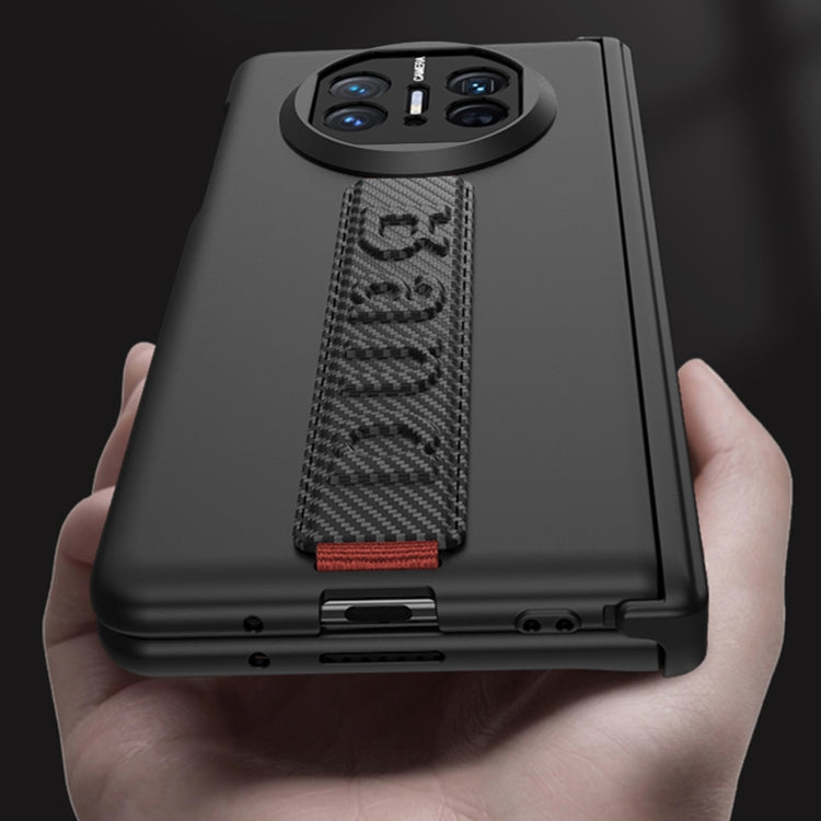 For Huawei Mate X5 GKK Wristband Integrated HD Film Magnetic Hinge Phone Case(Silver) - free shipping - PMC TechLife - Order now!