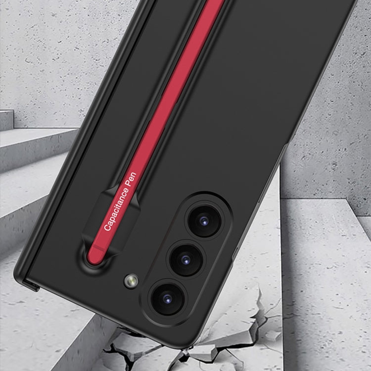 For Samsung Galaxy Z Fold5 5G GKK Magnetic Integrated Phone Case with Pen Slots, No Include Pen(Silver) - free shipping - PMC TechLife - Order now!