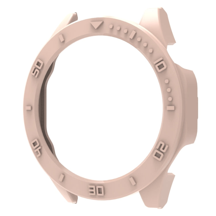 For Huawei Watch GT 4 Half Cover PC Watch Protective Case with Scale(Pink) - Watch Cases by PMC TechLife | Online Shopping South Africa | PMC TechLife