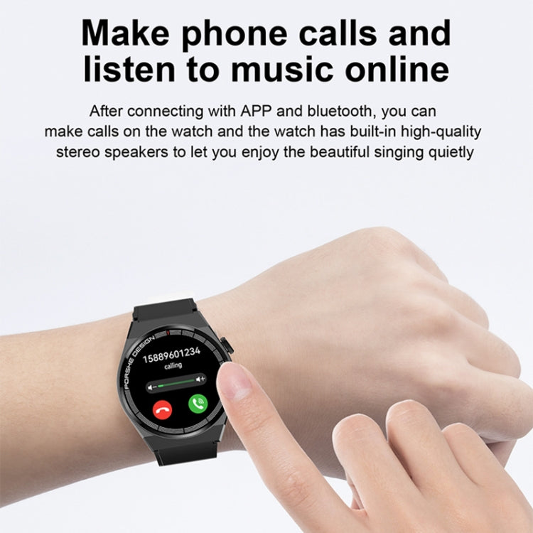 TM06 Smart Bracelet, 1.28 inch IP67 Waterproof Smart Watch, Bluetooth Call / Heart Rate / Blood Pressure / Blood Oxygen(Black) - Smart Watches by PMC TechLife | Online Shopping South Africa | PMC TechLife