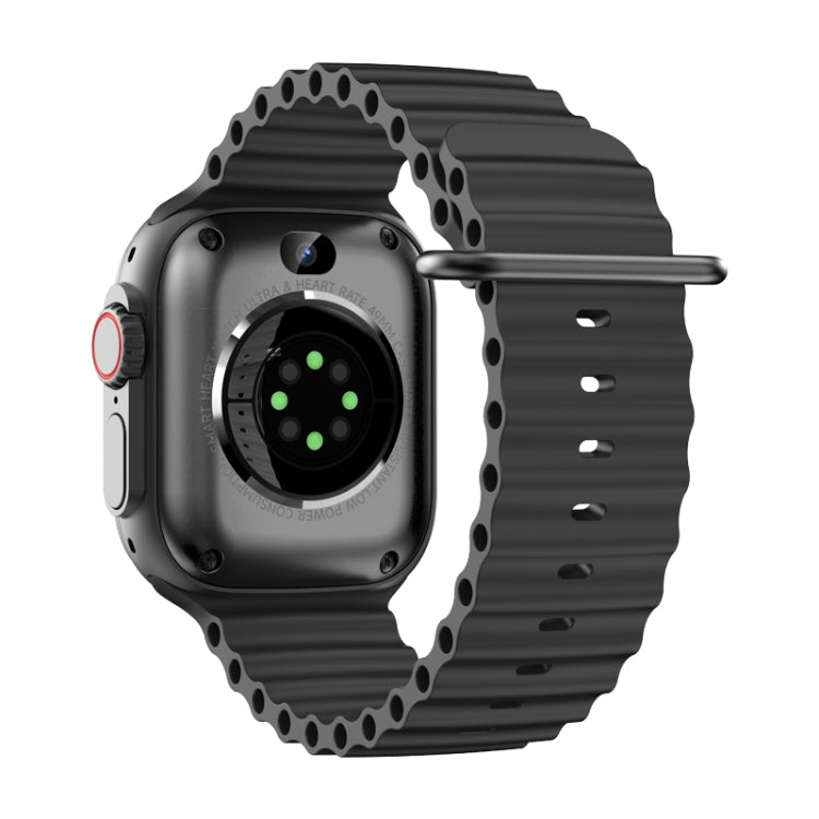 GS37 1.95 inch Screen Smart Phone Watch, 1GB+16GB, Android 9.0, Spreadtrum SL8541E, Network: 4G, Single Nano SIM, Front & Rear Camera(Black) - Smart Watches by PMC TechLife | Online Shopping South Africa | PMC TechLife | Buy Now Pay Later Mobicred