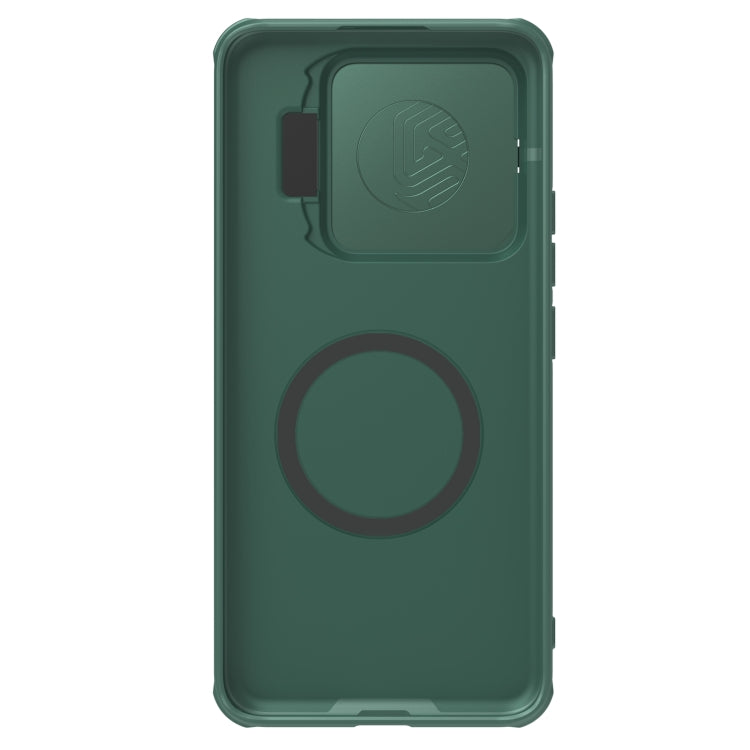For Xiaomi 14 Pro NILLKIN Black Mirror Prop CD Texture Mirror MagSafe Magnetic Phone Case(Green) - 14 Pro Cases by NILLKIN | Online Shopping South Africa | PMC TechLife | Buy Now Pay Later Mobicred