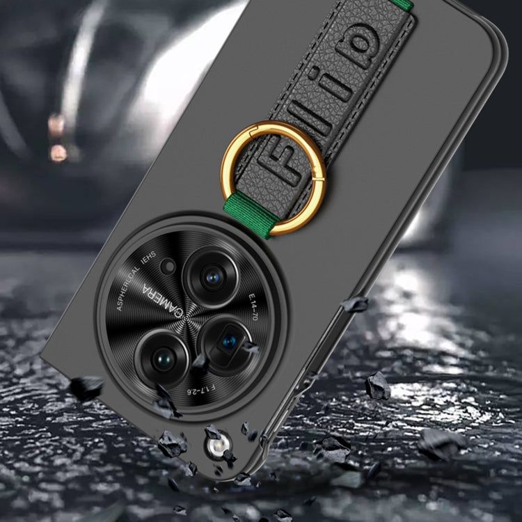 For OPPO Find N3 / OnePlus Open GKK Integrated Ultrathin Shockproof Phone Case with Ring Wrist Strap(Carbon Fiber) - OPPO Cases by GKK | Online Shopping South Africa | PMC TechLife | Buy Now Pay Later Mobicred