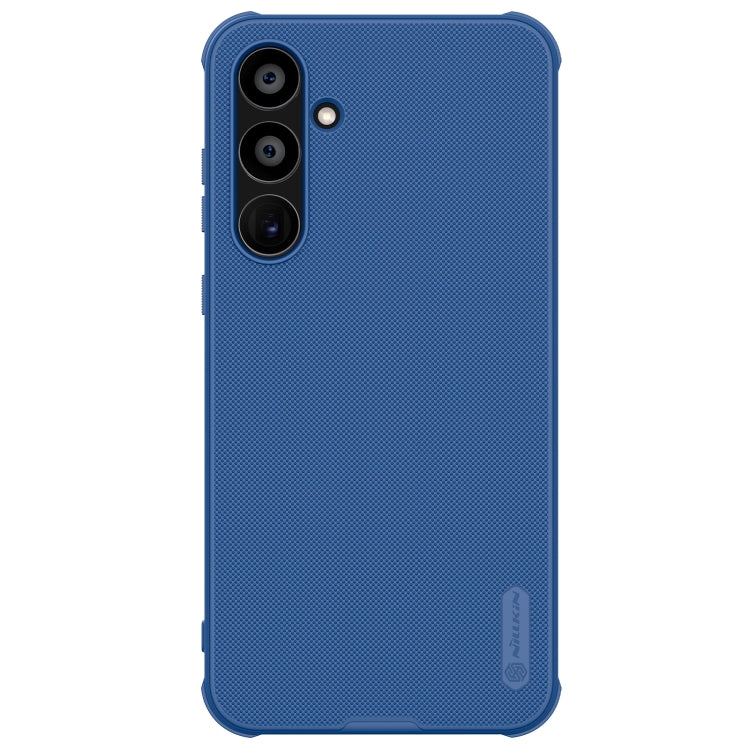 For Samsung Galaxy A55 NILLKIN Frosted Shield Pro PC + TPU Phone Case(Blue) - Galaxy Phone Cases by NILLKIN | Online Shopping South Africa | PMC TechLife | Buy Now Pay Later Mobicred