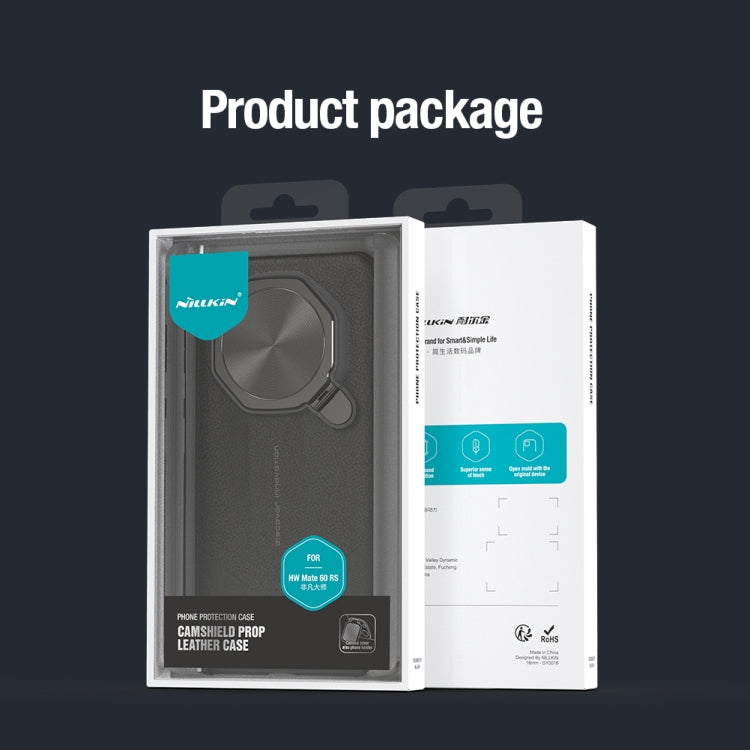 For Huawei Mate 60 RS Ultimate NILLKIN CamShield Prop Series PC + TPU Phone Case(Black) - Huawei Cases by NILLKIN | Online Shopping South Africa | PMC TechLife | Buy Now Pay Later Mobicred