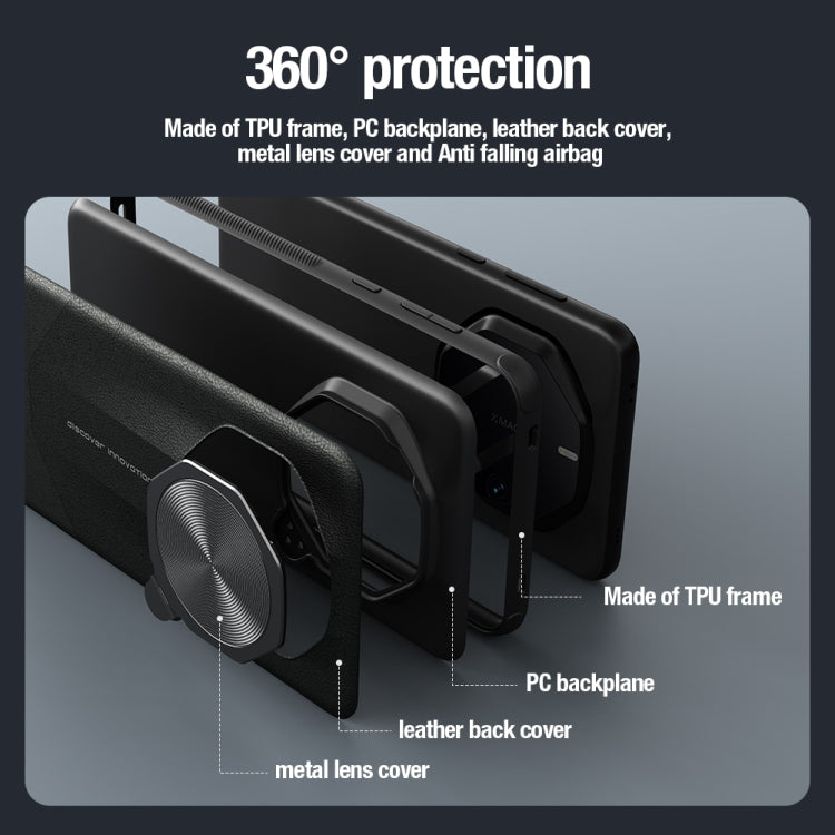 For Huawei Mate 60 RS Ultimate NILLKIN CamShield Prop Series PC + TPU Phone Case(Red) - free shipping - PMC TechLife - Order now!