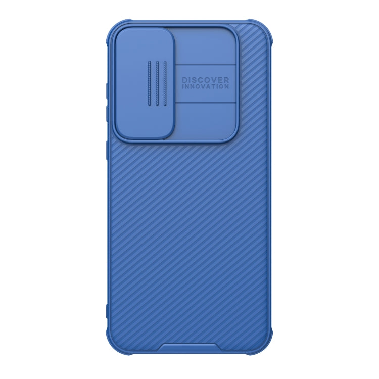 For Samsung Galaxy A55 NILLKIN Black Mirror Pro Series Camshield PC Phone Case(Blue) - free shipping - PMC TechLife - Order now!