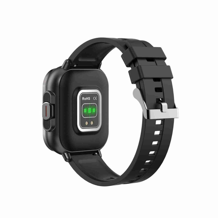 D8 2.01 inch 2 in 1 Bluetooth Earphone Silicone Band Smart Watch, Support Health Monitoring / NFC(Black) - free shipping - PMC TechLife - Order now!
