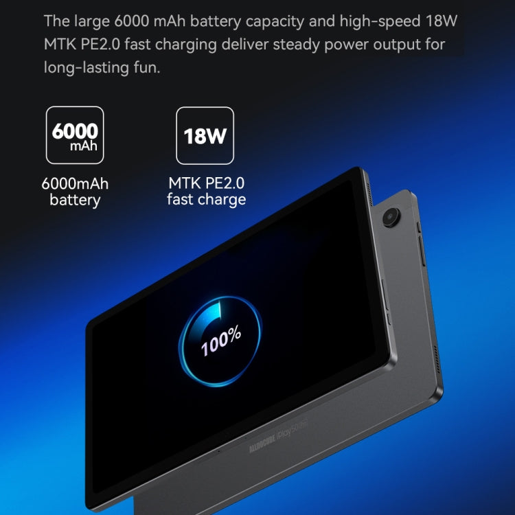 ALLDOCUBE iPlay 50 Pro Max 4G LTE Tablet, 8GB+256GB, 10.4 inch Android 13 Helio G99 Octa Core Support Dual SIM(Grey) - free shipping - PMC TechLife - Order now!