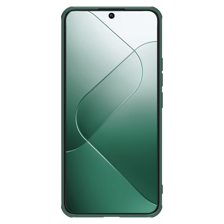 For Xiaomi 14 Pro NILLKIN Black Mirror Prop CD Texture Mirror Precise Hole MagSafe Magnetic Phone Case(Green) - 14 Pro Cases by NILLKIN | Online Shopping South Africa | PMC TechLife | Buy Now Pay Later Mobicred