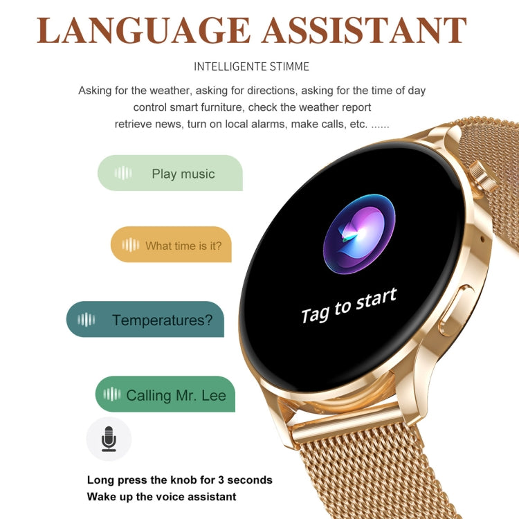 Watch3 Pro 1.3 inch AMOLED Screen Wireless Charging Smart Watch, Supports BT Call / NFC(Black) - Smart Watches by PMC TechLife | Online Shopping South Africa | PMC TechLife | Buy Now Pay Later Mobicred