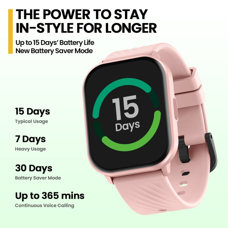 Zeblaze GTS 3 2.03 inch IP68 Waterproof Smart Bluetooth Call Watch(Pink) - free shipping - PMC TechLife - Order now!
