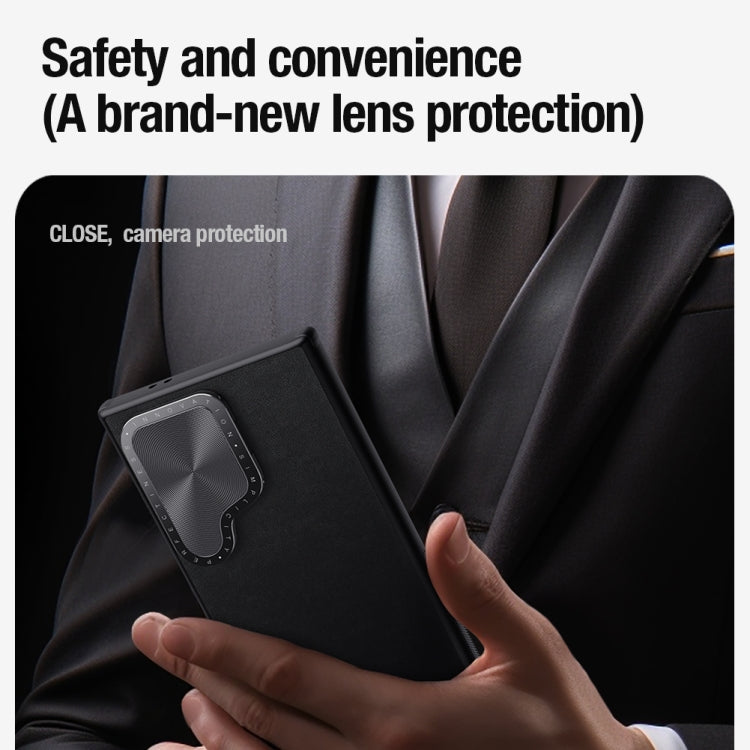 For Samsung Galaxy S24 Ultra 5G NILLKIN CamShield Prop Series MagSafe Magnetic PC + TPU Phone Case(Black) - Galaxy S24 Ultra 5G Cases by NILLKIN | Online Shopping South Africa | PMC TechLife | Buy Now Pay Later Mobicred