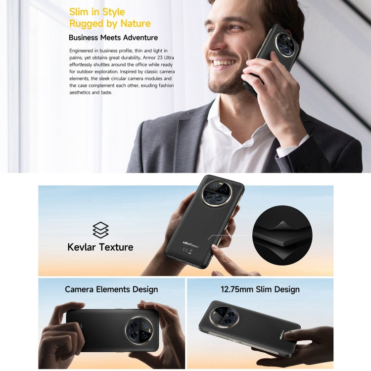 Ulefone Armor 23 Ultra Rugged Phone, 12GB+512GB, 6.78 inch Android 13 MediaTek Dimensity 8020 Octa Core up to 2.6GHz, Network: 5G, NFC, OTG, Satellite Messaging(Umbra Orange) - free shipping - PMC TechLife - Order now!