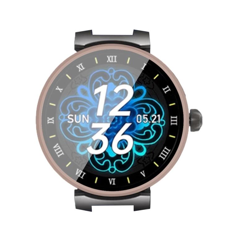 For Aigo GTV2 PC + Tempered Film Integrated Watch Protective Case(Pink) - Watch Case by PMC TechLife | Online Shopping South Africa | PMC TechLife | Buy Now Pay Later Mobicred