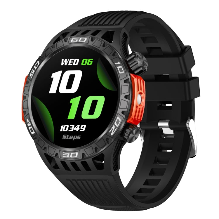 HT22 1.46 inch Smart Sport Watch, Support Bluetooth Call / Sleep / Heart Rate / Blood Pressure Health Monitor(Black) - Smart Watches by PMC TechLife | Online Shopping South Africa | PMC TechLife | Buy Now Pay Later Mobicred