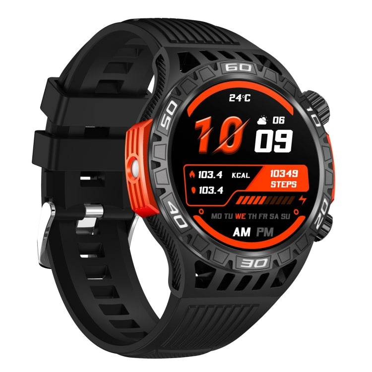 HT22 1.46 inch Smart Sport Watch, Support Bluetooth Call / Sleep / Heart Rate / Blood Pressure Health Monitor(Black) - Smart Watches by PMC TechLife | Online Shopping South Africa | PMC TechLife | Buy Now Pay Later Mobicred