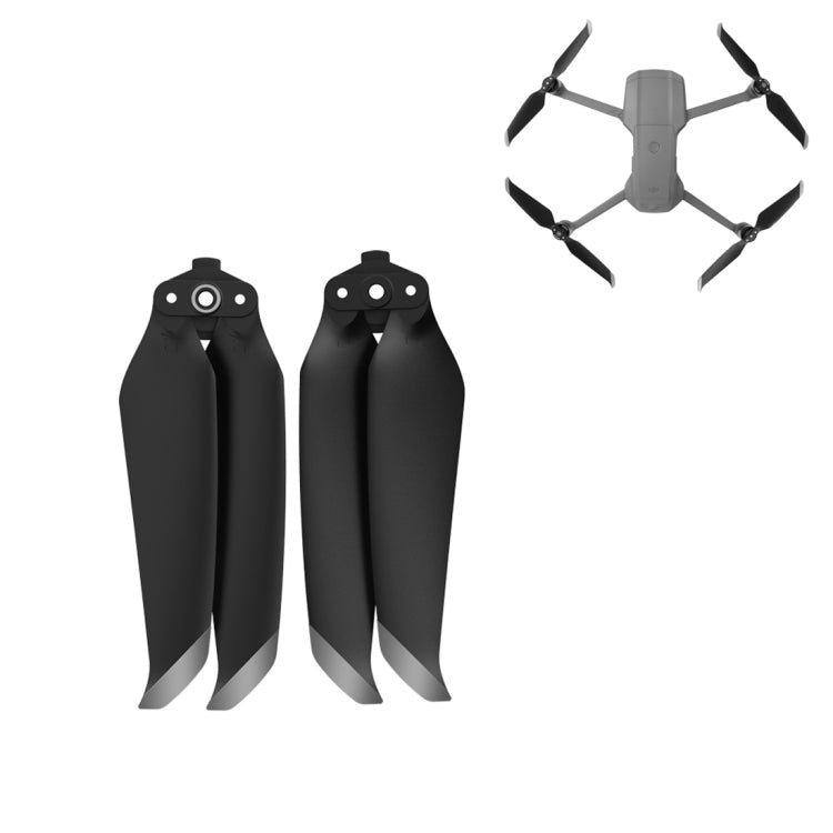 1 Pair Sunnylife 7238F-1 For DJI Mavic Air 2 Low Noise Quick-release Propellers(Silver) - free shipping - PMC TechLife - Order now!