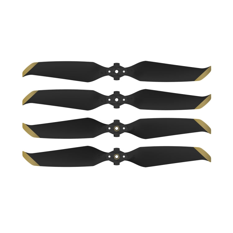 2 Pairs Sunnylife 7238F-2 For DJI Mavic Air 2 / Air 2S Low Noise Quick-release Propellers(Gold) - DIY Propeller by Sunnylife | Online Shopping South Africa | PMC TechLife
