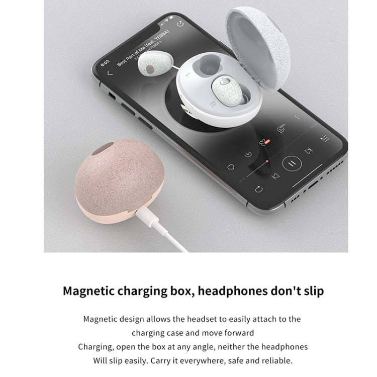 Calante T2S 5D Sound Effect Bluetooth 5.0 Wireless Bluetooth Earphone with Magnetic Charging Box, Support Call & Siri(White) - free shipping - PMC TechLife - Order now!