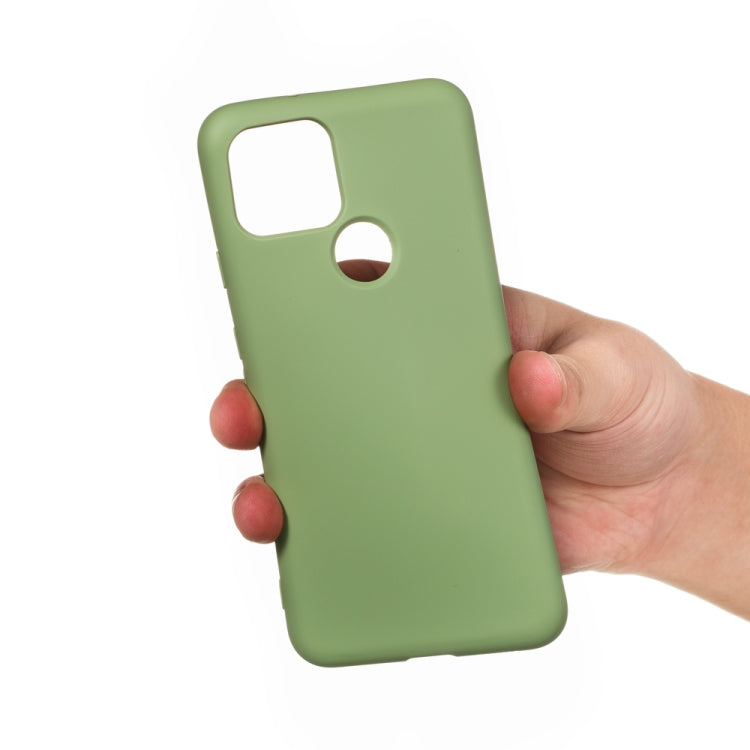 For Google Pixel 5 Pure Color Liquid Silicone Shockproof Full Coverage Case(Green) - free shipping - PMC TechLife - Order now!
