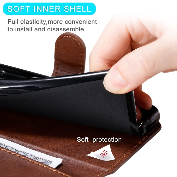 For Samsung Galaxy Note 20 Ultra Classic Calf Texture PU + TPU Horizontal Flip Leather Case, with Holder & Card Slots & Wallet(Brown) - free shipping - PMC TechLife - Order now!