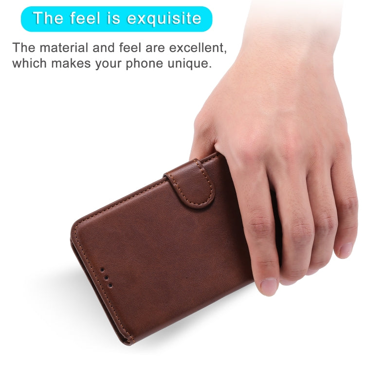 For Samsung Galaxy Note 20 Ultra Classic Calf Texture PU + TPU Horizontal Flip Leather Case, with Holder & Card Slots & Wallet(Brown) - free shipping - PMC TechLife - Order now!