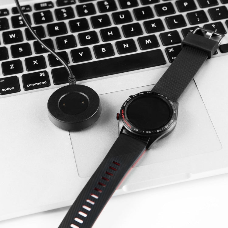 For Huawei Honor Watch GS Pro Smart Watch Portable One-piece Charger USB Charging Cable, Length:1m(Black) - Charger by PMC TechLife | Online Shopping South Africa | PMC TechLife | Buy Now Pay Later Mobicred
