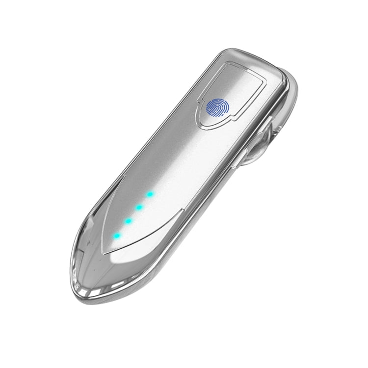 ME-3 Bluetooth 5.0 Business Style Touch Switch Bluetooth Earphone(Silver) - Bluetooth Earphone by PMC TechLife | Online Shopping South Africa | PMC TechLife