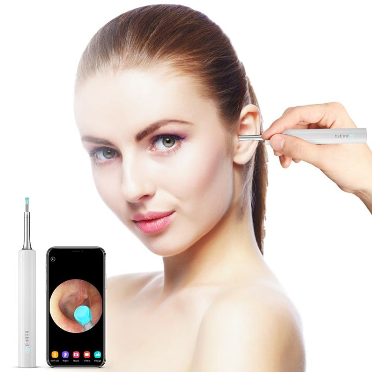 Bebird C3 Pro 2.4G 3.5mm Wireless Wifi High-definition Visual Ear Spoon 3 Million Pixels Out Ear Visual Ear Spoon(White) - free shipping - PMC TechLife - Order now!