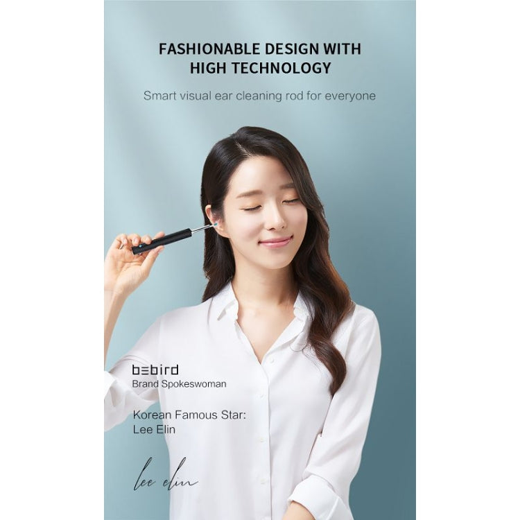 Bebird C3 Pro 2.4G 3.5mm Wireless Wifi High-definition Visual Ear Spoon 3 Million Pixels Out Ear Visual Ear Spoon(White) - free shipping - PMC TechLife - Order now!