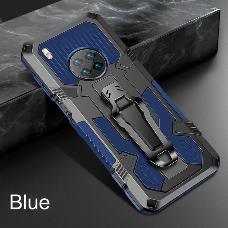 For Huawei Y9a Armor Warrior Shockproof PC + TPU Protective Case(Blue) - free shipping - PMC TechLife - Order now!